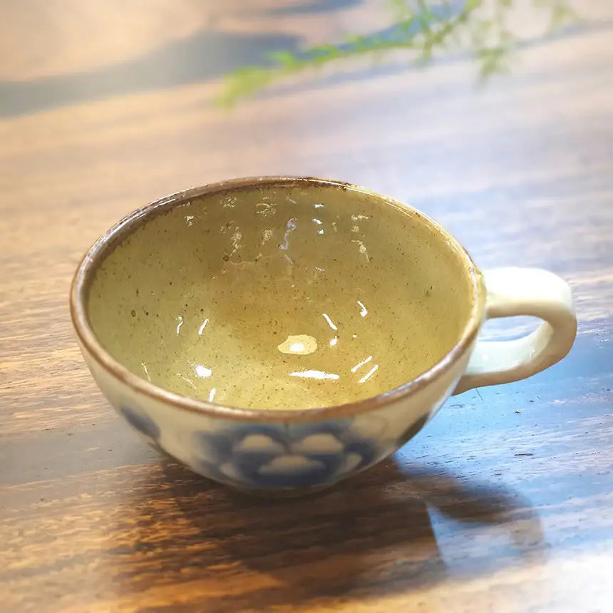 Bosan Pottery - Buncheong Mokdan Porcelain Cafe Latte Cup Set - Bosan Pottery - Home & Living, Accessories - Harumio