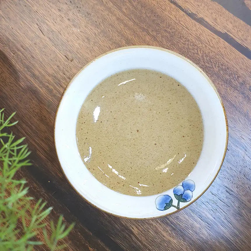 Bosan Pottery - Buncheong Mokdan Porcelain Cafe Latte Cup Set - Bosan Pottery - Home & Living, Accessories - Harumio