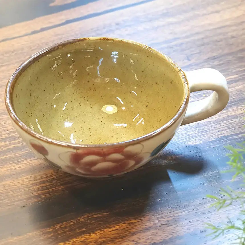 Bosan Pottery - Buncheong Mokdan Porcelain Cafe Latte Cup Set - Bosan Pottery - Home & Living, Accessories - Harumio
