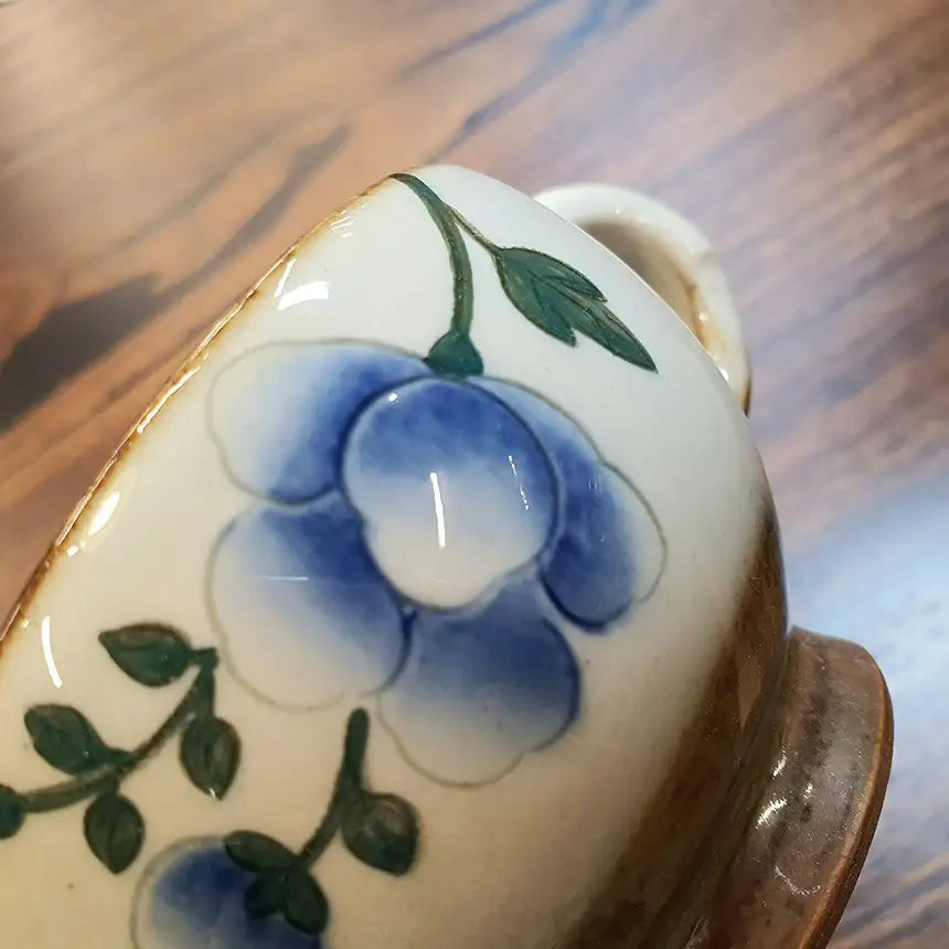 Bosan Pottery - Buncheong Mokdan Peak Porcelain Coffee Cup Set - Bosan Pottery - Home & Living, Accessories - Harumio