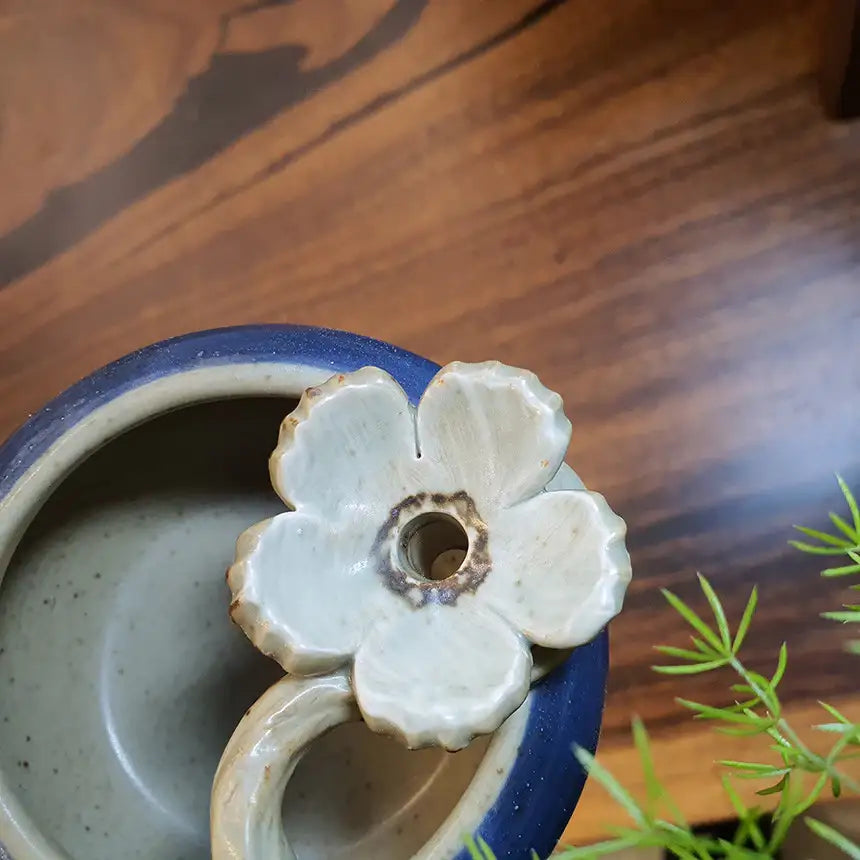 Bosan Pottery - Plum Blossom Porcelain Vase - Bosan Pottery - Home & Living, Accessories - Harumio