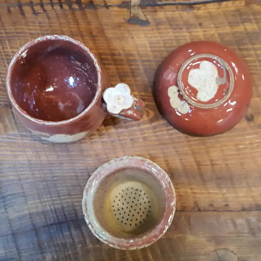 Bosan Pottery - Azalea Porcelain Strainer Mug with Lid Set - Bosan Pottery - Home & Living, Accessories - Harumio
