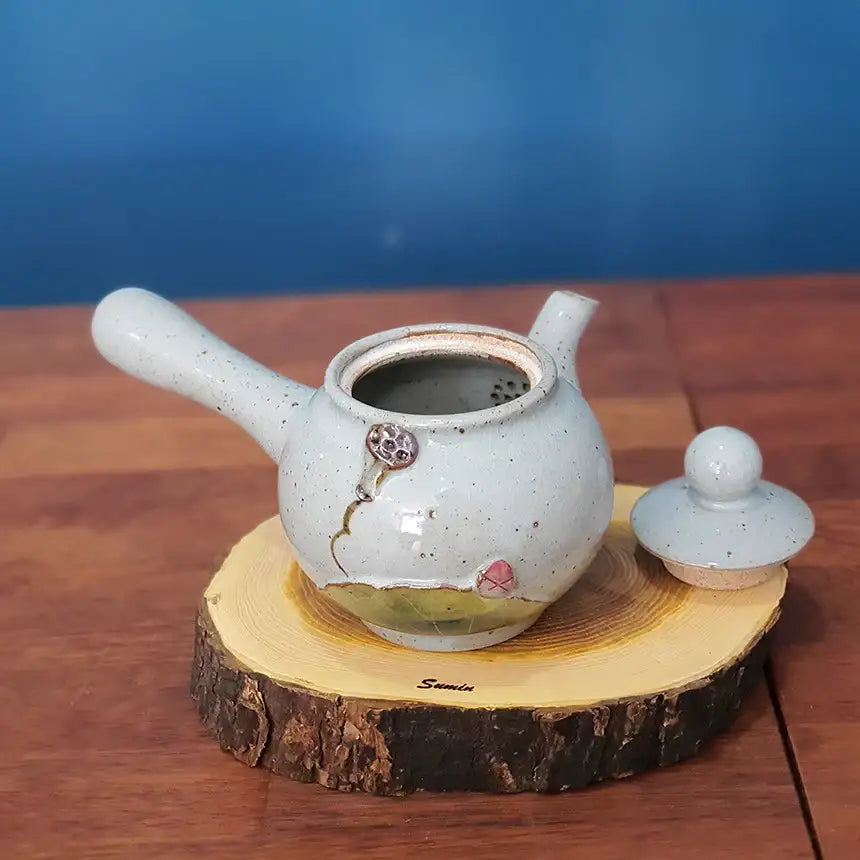 Bosan Pottery - Buncheong Kite Porcelain Traditional Tea Set - Bosan Pottery - Home & Living, Accessories - Harumio