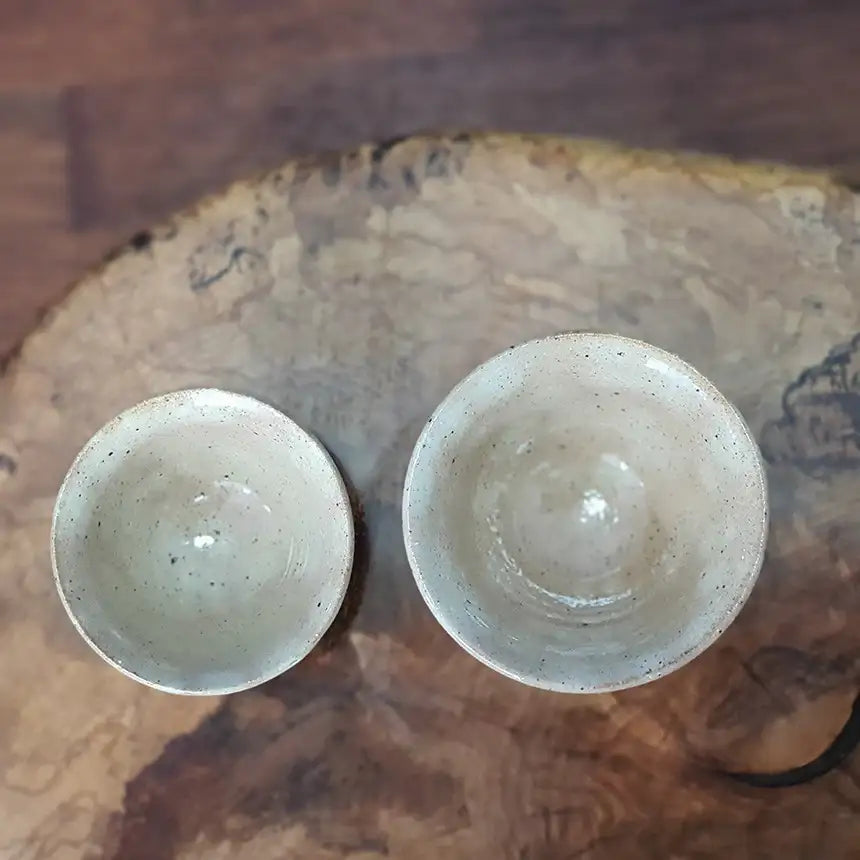 Bosan Pottery - Buncheong Momiji Traditional Tea Cup - Bosan Pottery - Home & Living, Accessories - Harumio