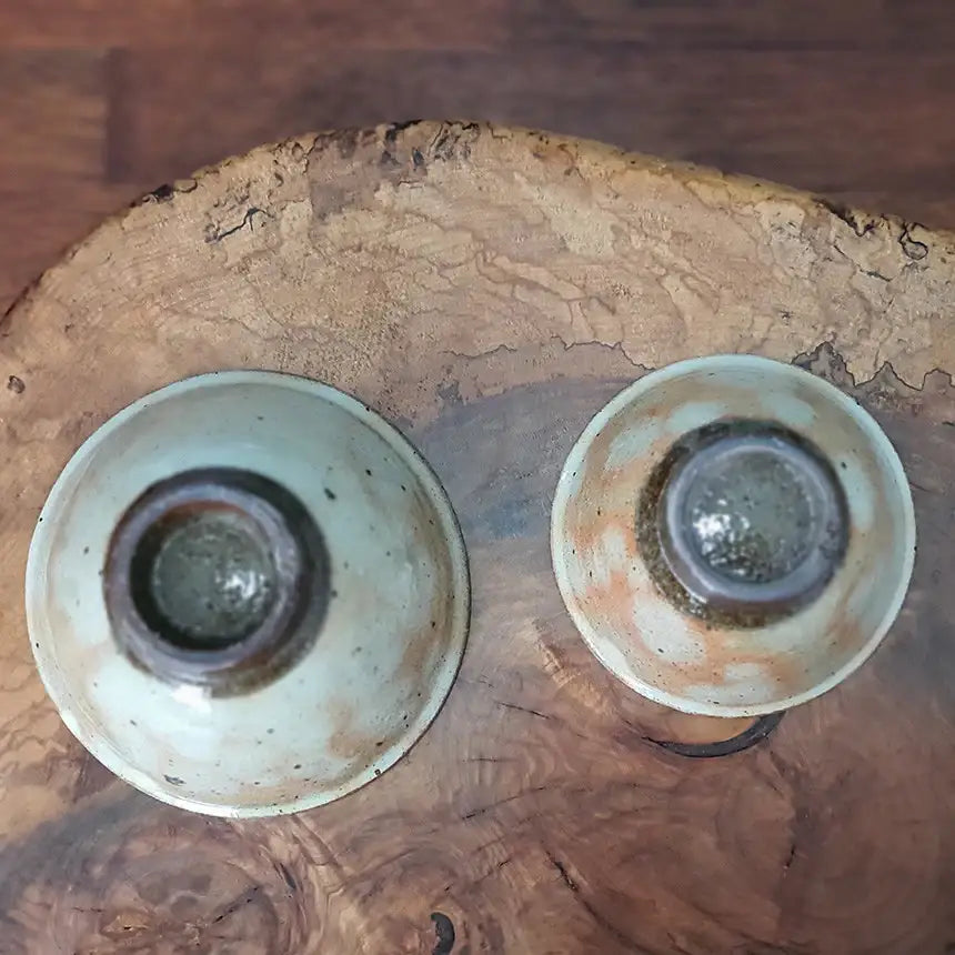 Bosan Pottery - Buncheong Momiji Traditional Tea Cup - Bosan Pottery - Home & Living, Accessories - Harumio