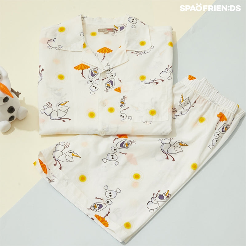 SPAO x Frozen - Olaf Cool Summer Pajama Set