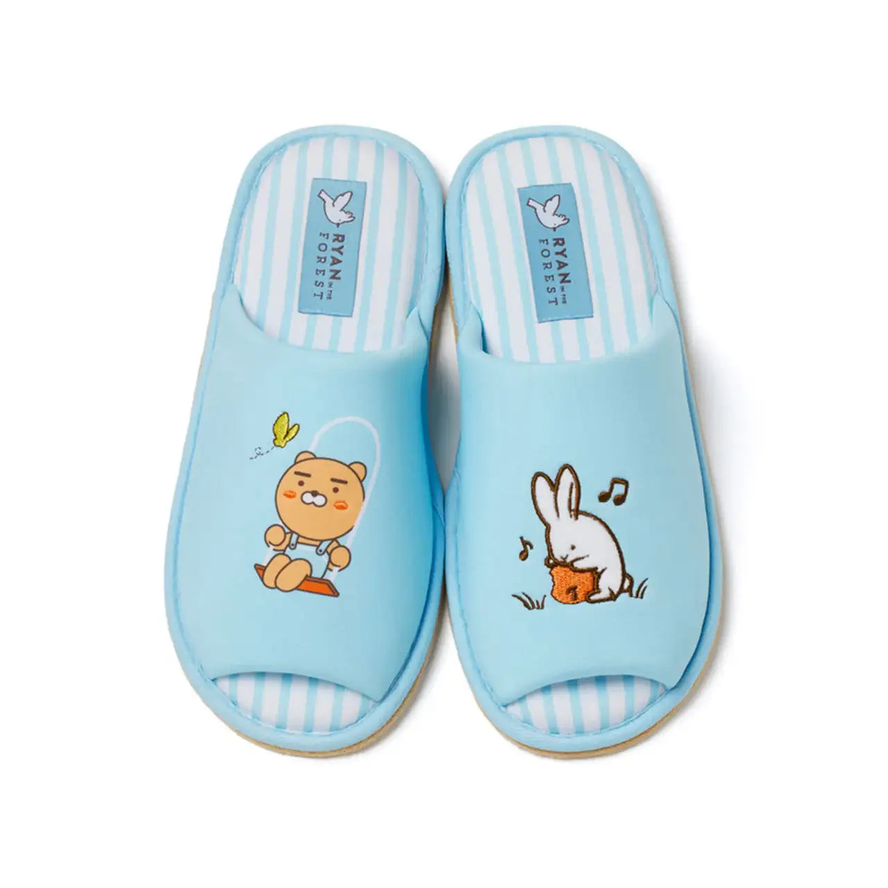 Kakao Friends - Ryan in the Forest Soft Slippers - Kakao Friends - Footwear - Harumio