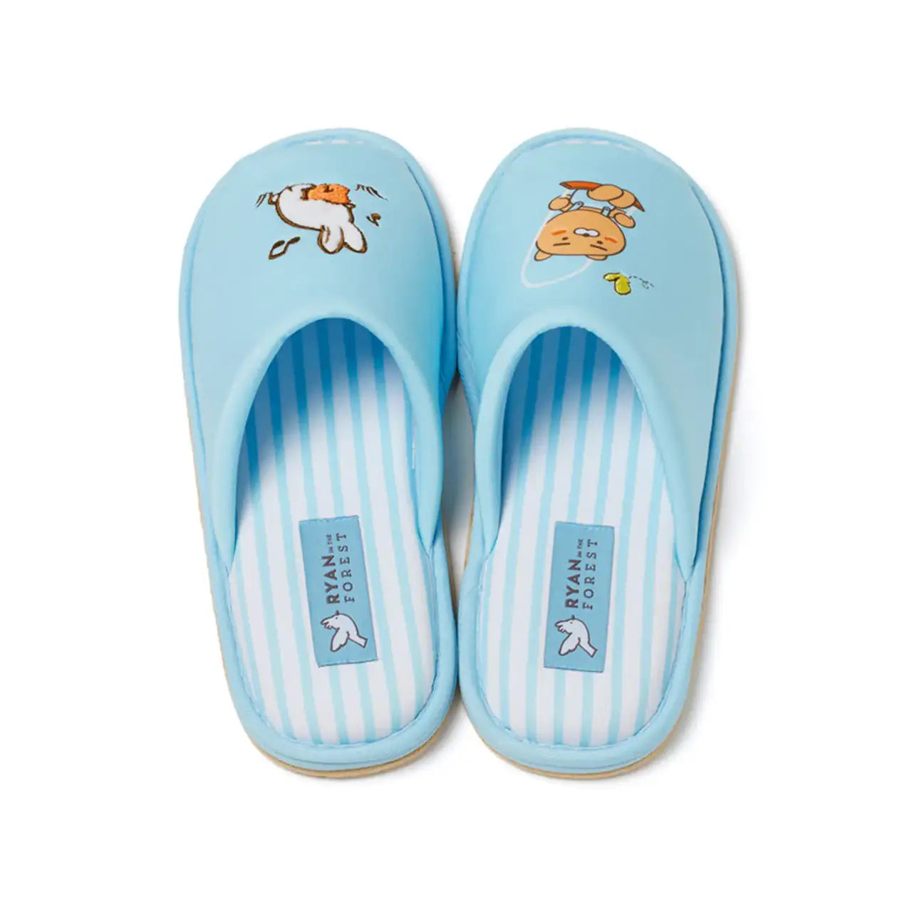 Kakao Friends - Ryan in the Forest Soft Slippers - Kakao Friends - Footwear - Harumio
