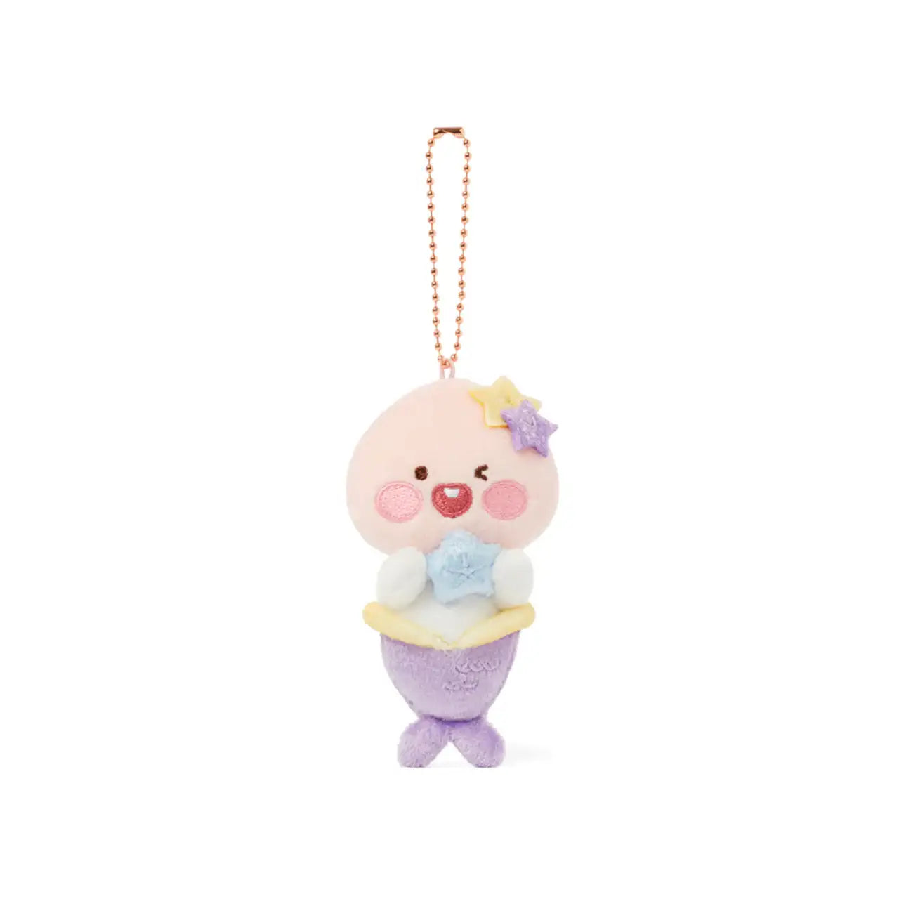 Kakao Friends - Mini Mermaid Apeach Keychain - Kakao Friends - Accessories - Harumio