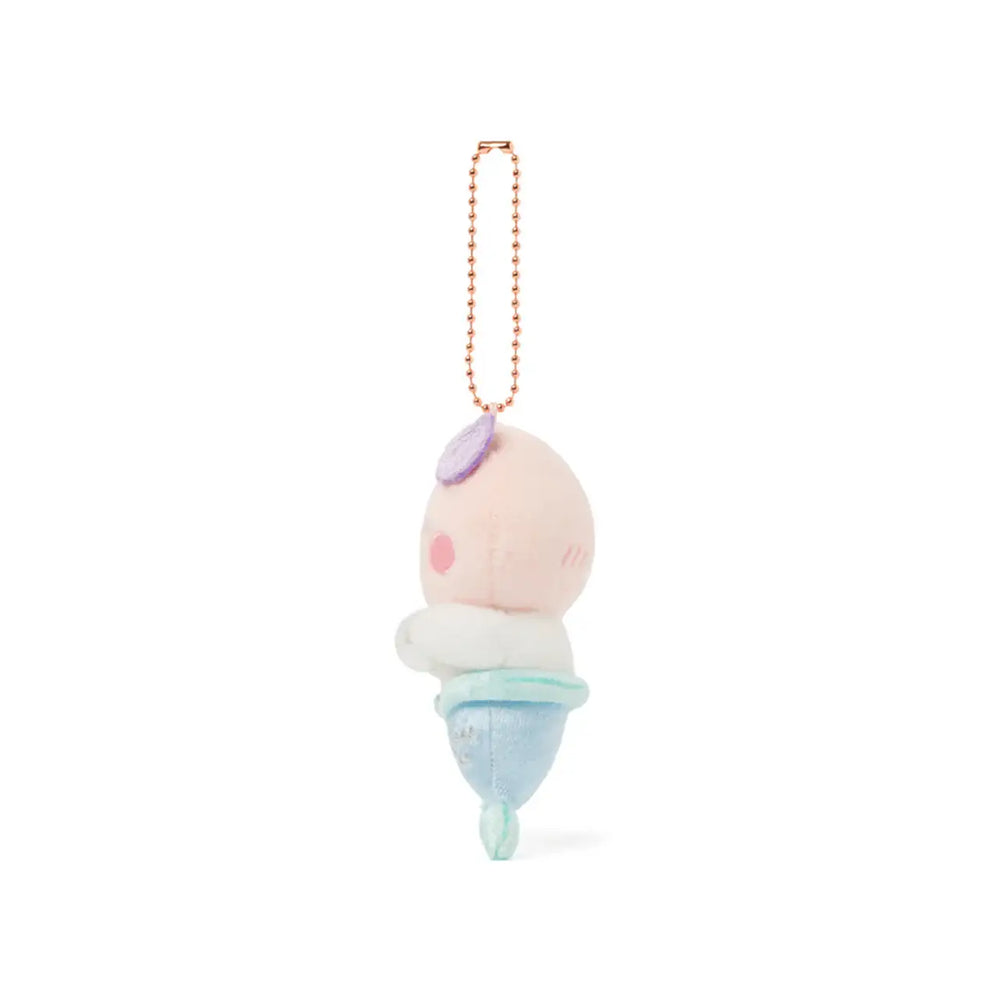 Kakao Friends - Mini Mermaid Apeach Keychain - Kakao Friends - Accessories - Harumio