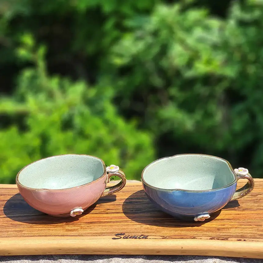 Bosan Pottery - Plum Blossom Porcelain Cereal Bowl - Bosan Pottery - Home & Living, Accessories - Harumio
