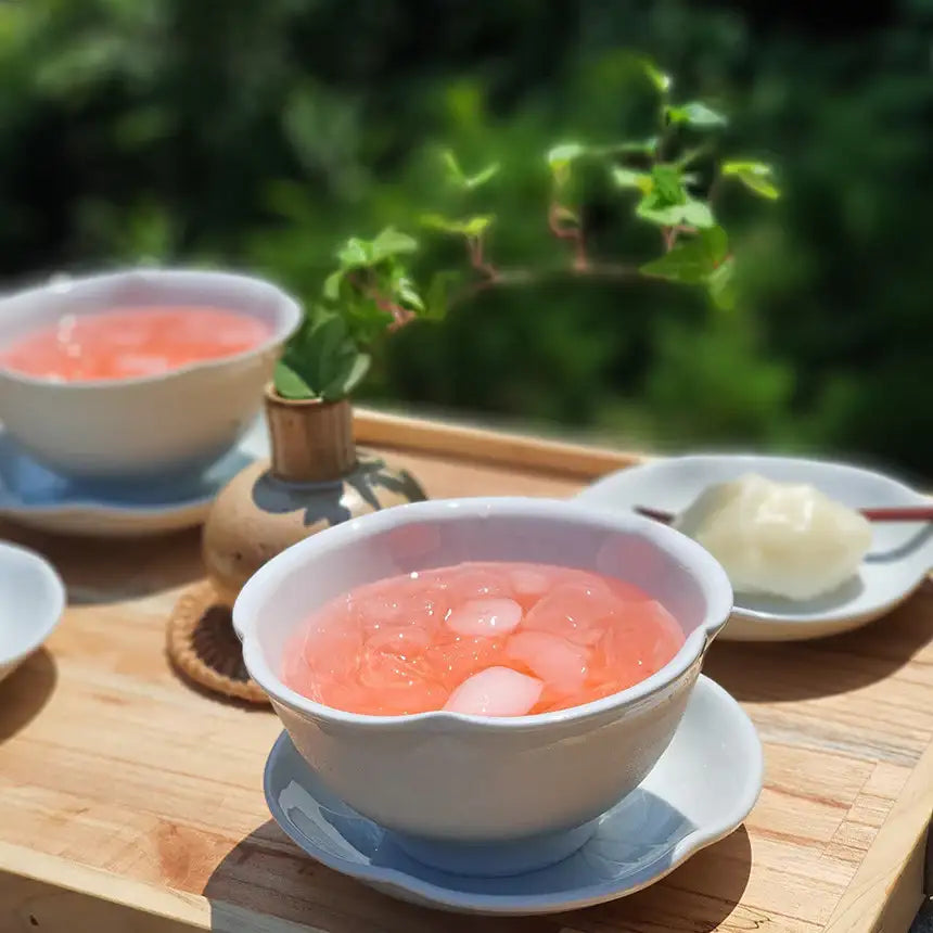 Bosan Pottery - Kite Lotus Porcelain Tea Cup Set - Bosan Pottery - Home & Living, Accessories - Harumio