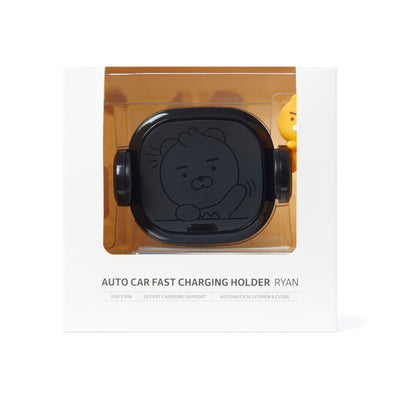 Kakao Friends - Ryan Auto Car Fast Charging Holder