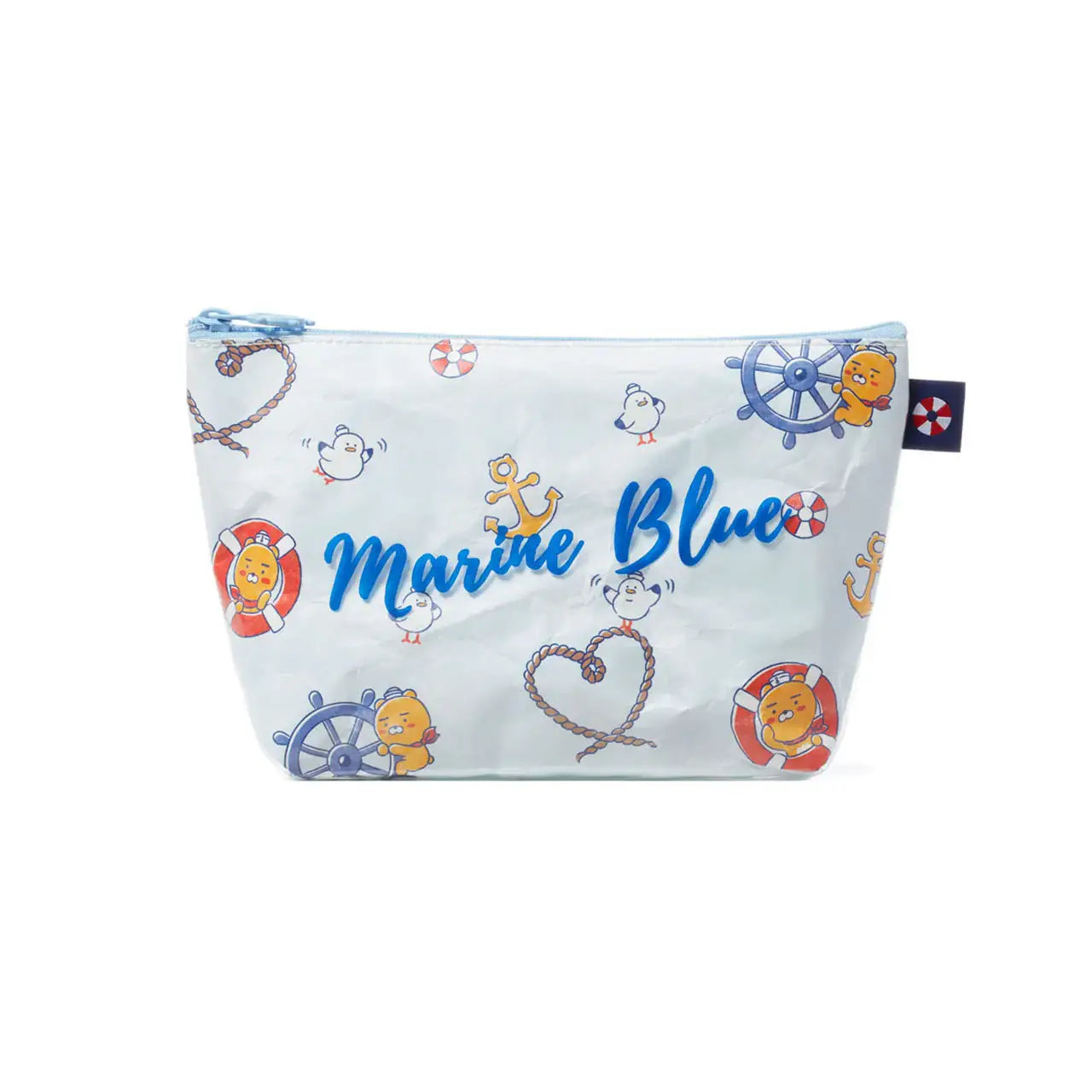 Kakao Friends - Marine Blue Pouch - Kakao Friends - Accessories - Harumio