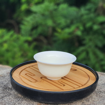 Bosan Pottery - Gyeongdeokjin Yongok Porcelain Tea Cup Set