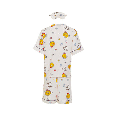 Kakao Friends - Marine Ryan Short Sleeve Men Pajamas Set