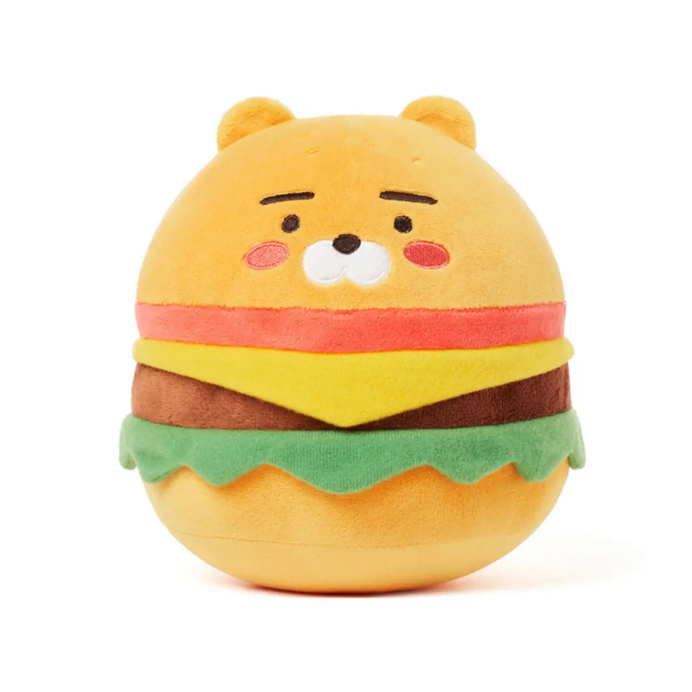 Kakao Friends - Ryan Beach Pub Reversible Hamburger Plush Doll - Kakao Friends - Plush - Harumio