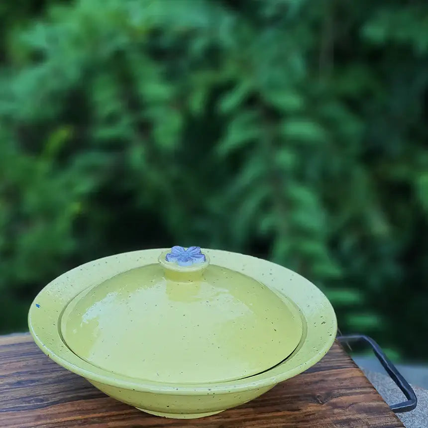 Bosan Pottery - Plum Blossom Porcelain Side Dish Bowl with Lid - Bosan Pottery - Home & Living, Accessories - Harumio