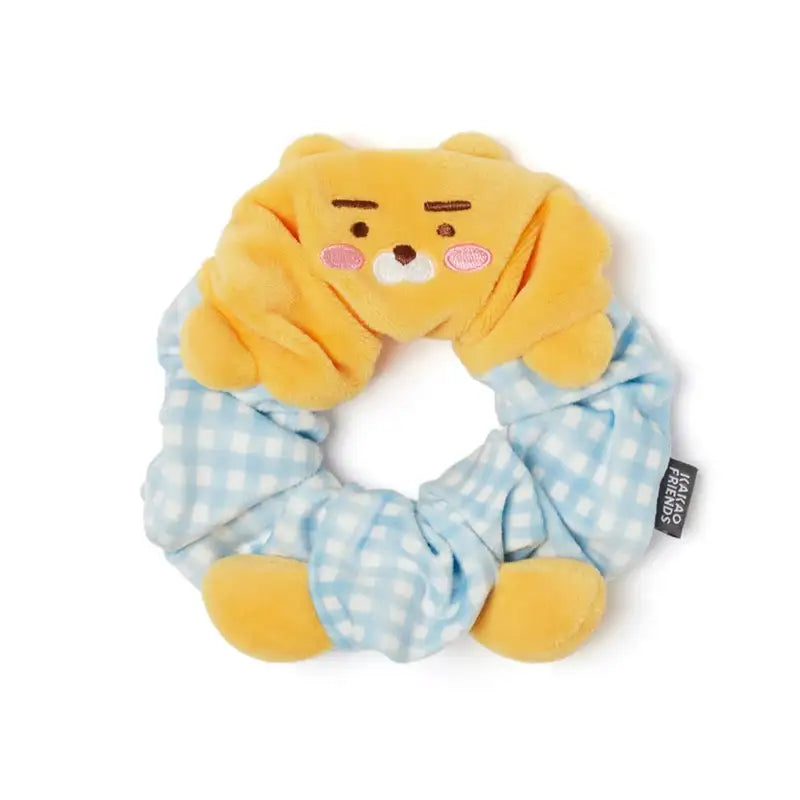 Kakao Friends - Check Pattern Scrunchies