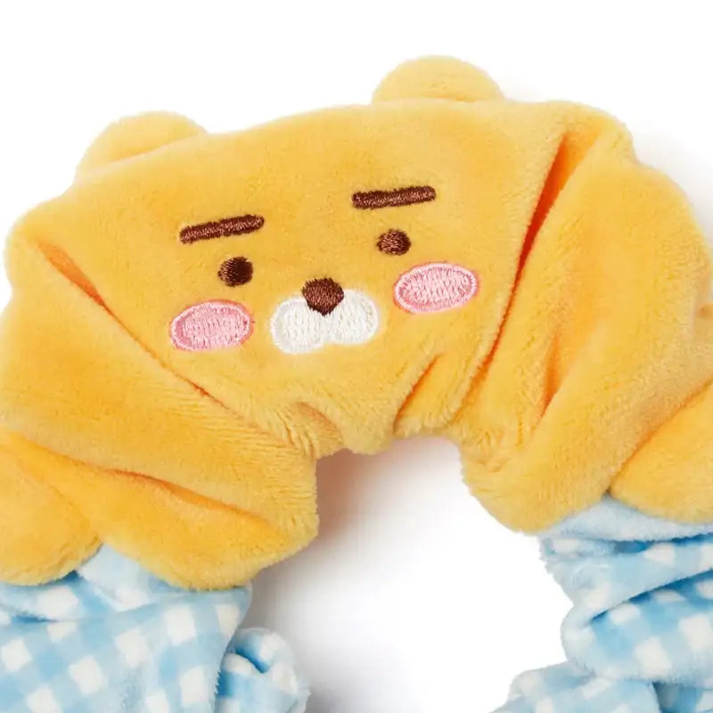 Kakao Friends - Check Pattern Scrunchies