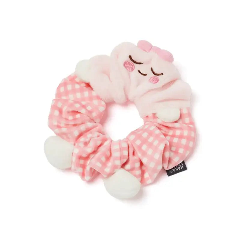 Kakao Friends - Check Pattern Scrunchies
