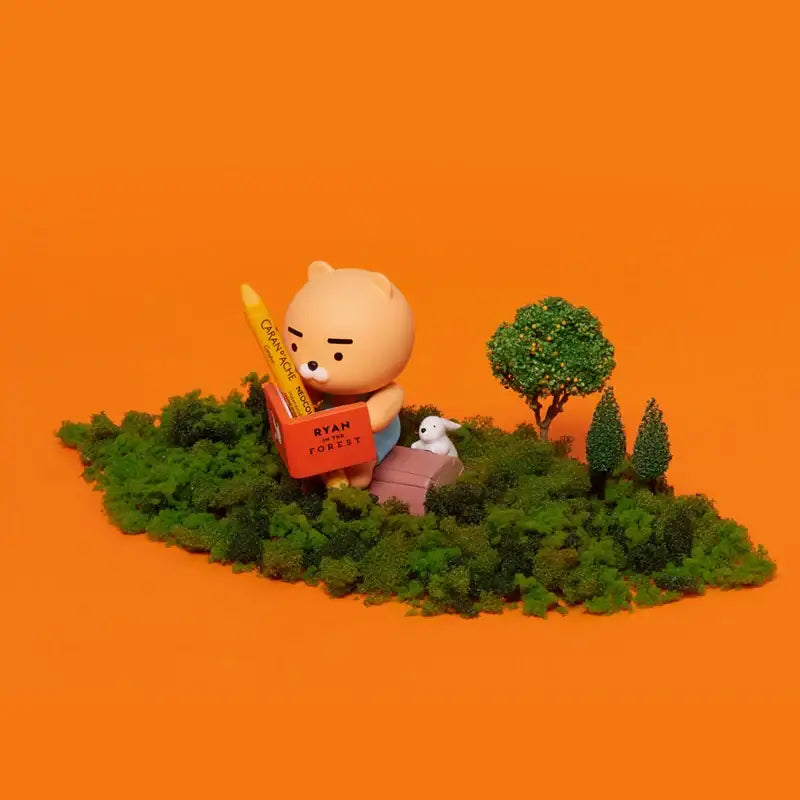 Kakao Friends - Forest Figure Pen Holder - Ryan - Kakao Friends - Accessories - Harumio