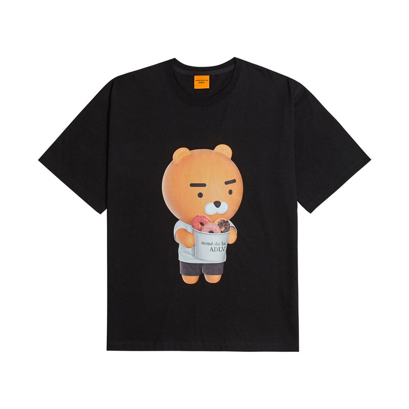 ADLV x Kakao Friends- Ryan Donut Bucket Short Sleeve T-Shirt
