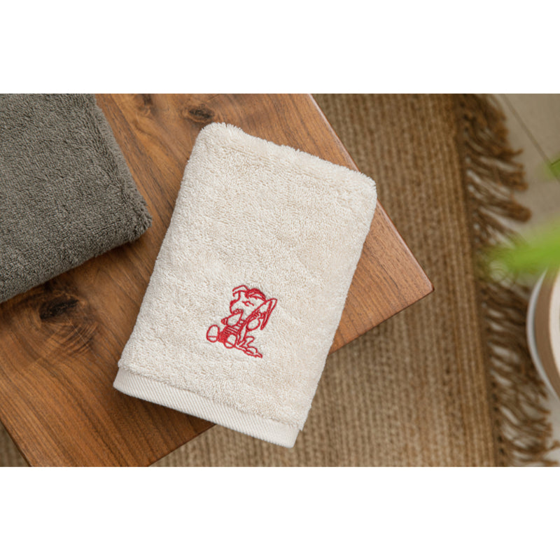 Peanuts x 10x10 - Snoopy Embroidered Towel Set