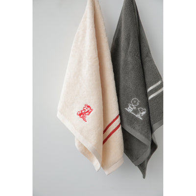 Peanuts x 10x10 - Snoopy Embroidered Towel Set