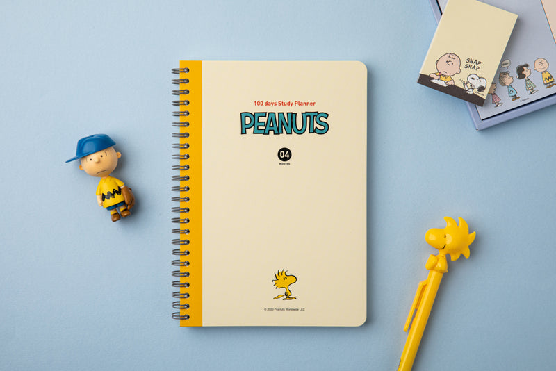 Peanuts x 10x10 - Study Planner