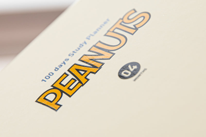 Peanuts x 10x10 - Study Planner