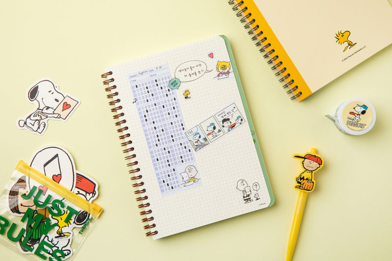 Peanuts x 10x10 - Study Planner