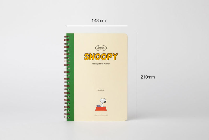 Peanuts x 10x10 - Study Planner