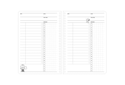 Peanuts x 10x10 - Study Planner