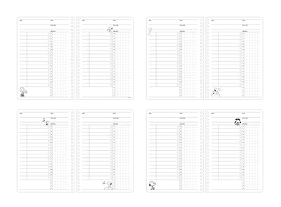 Peanuts x 10x10 - Study Planner