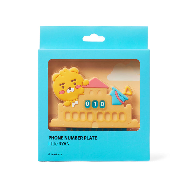 Kakao Friends - Phone Number Plate