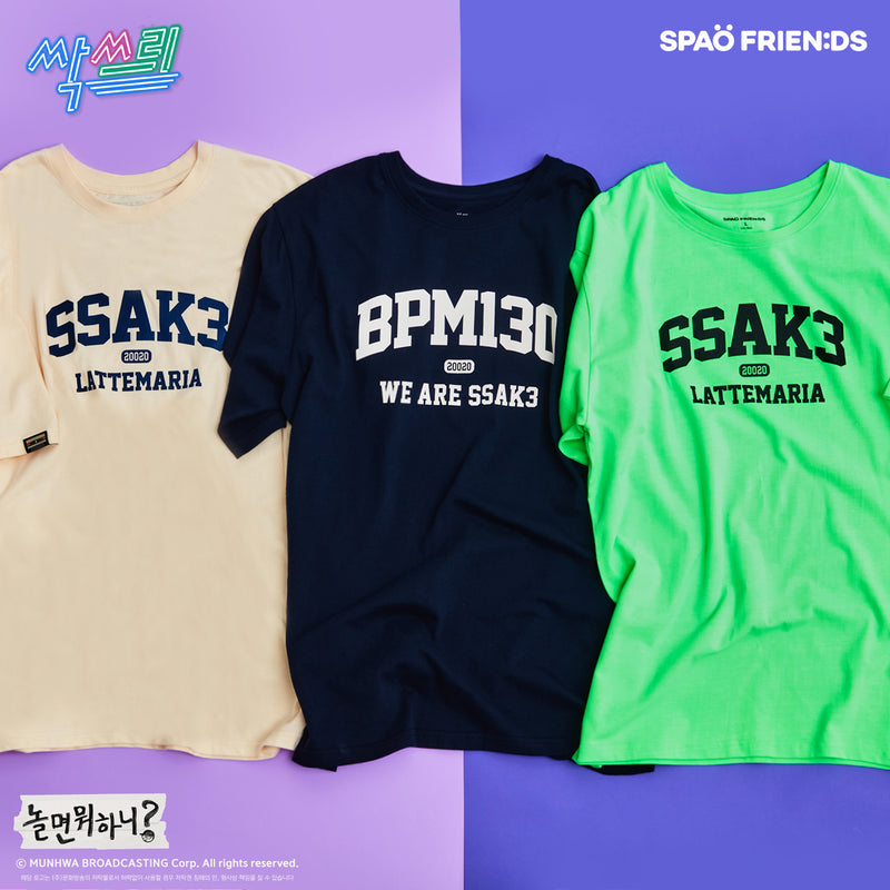 CLEARANCE - SPAO x SSAK3 - LATTEMARIA Short Sleeve T-Shirt
