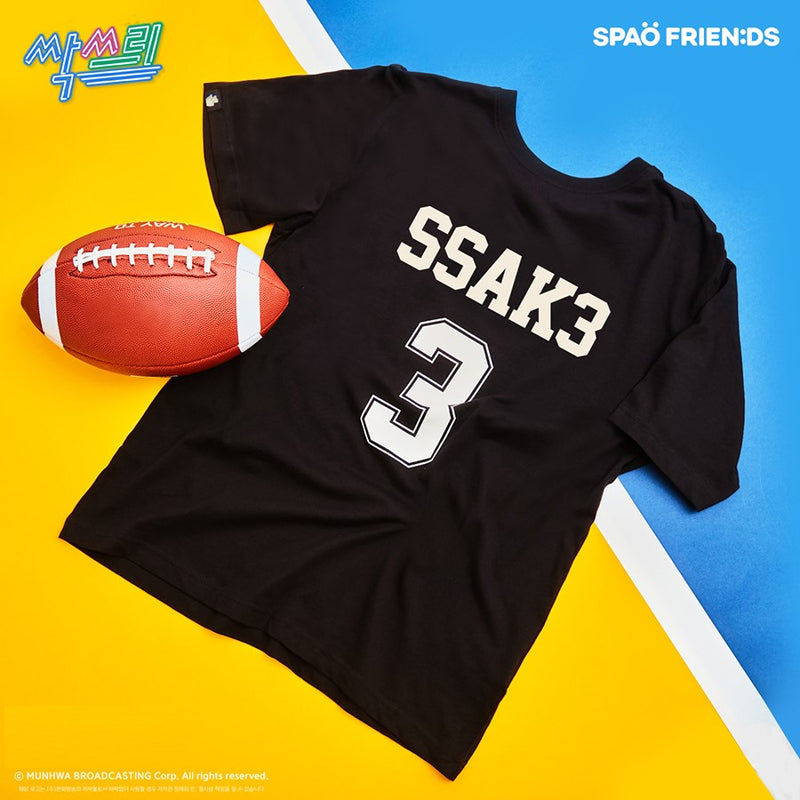 CLEARANCE - SPAO x SSAK3 - Two Tone Short Sleeve T-Shirt