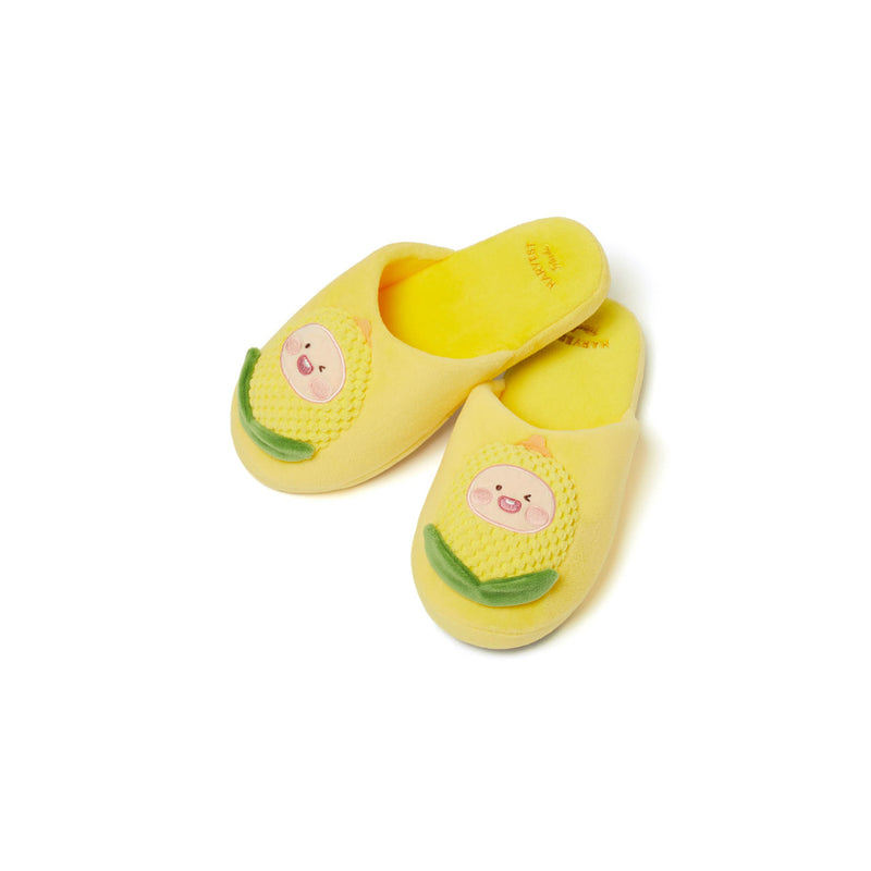 Kakao Friends - Harvest Blanket & Slippers Set