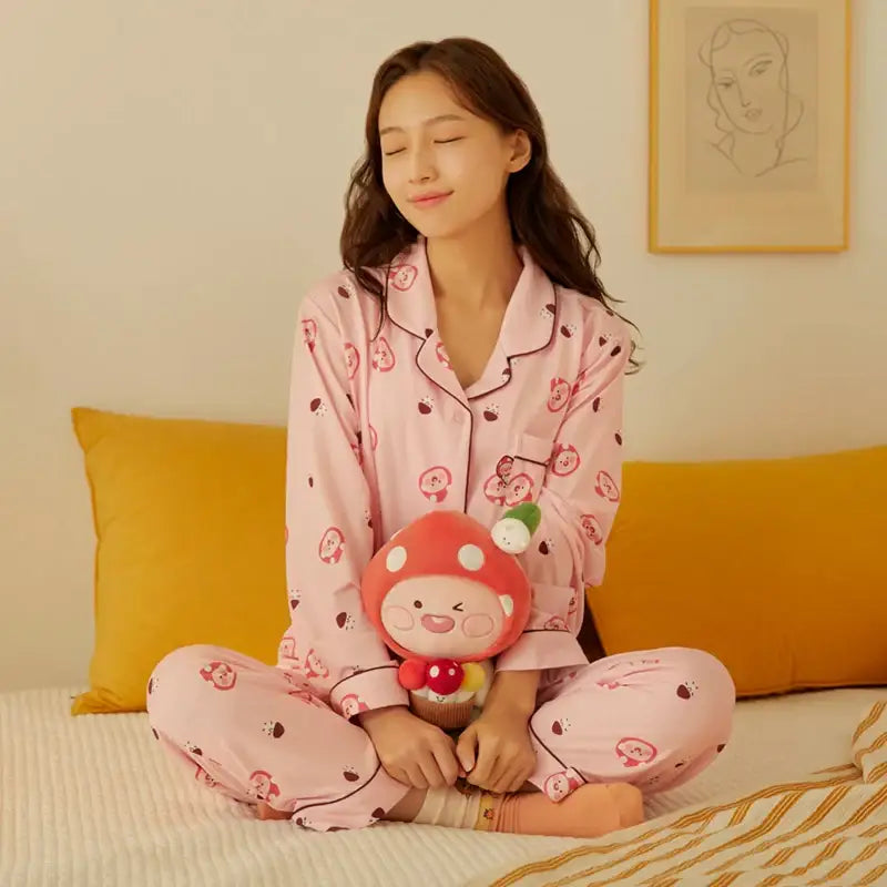 Kakao Friends - Harvest Women's Pajamas - Kakao Friends - Clothing - Harumio