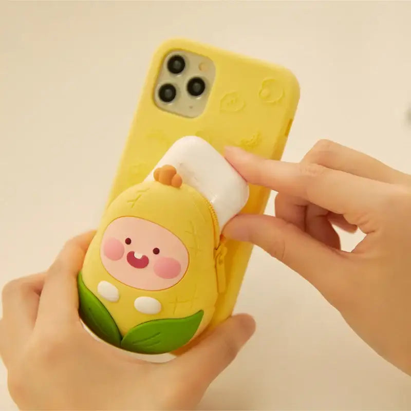 Kakao Friends - Harvest Pouch iPhone Case - Kakao Friends - Phone Case - Harumio