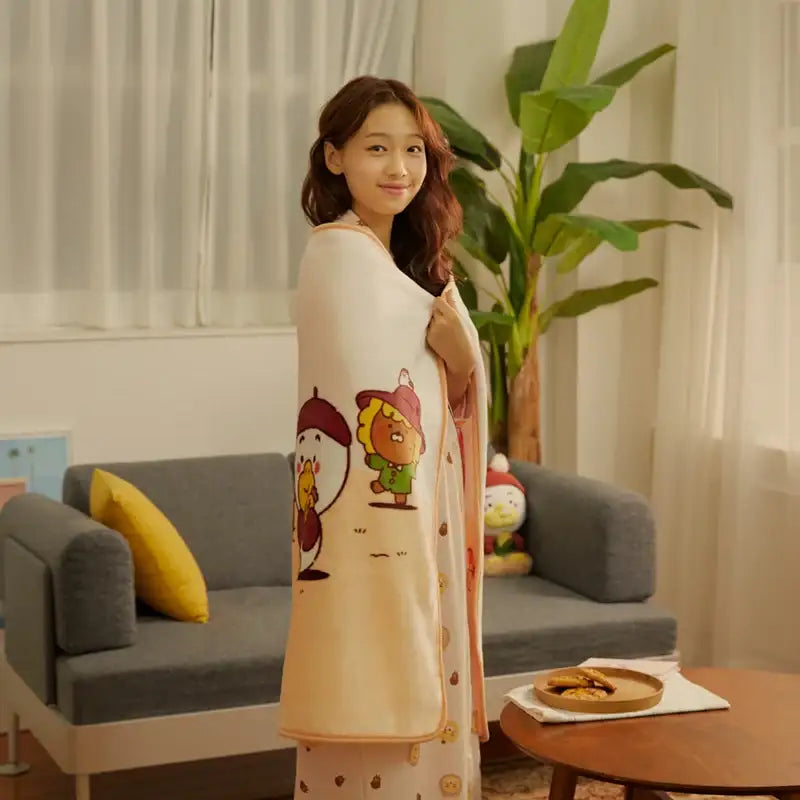 Kakao Friends - Harvest Knee Blanket