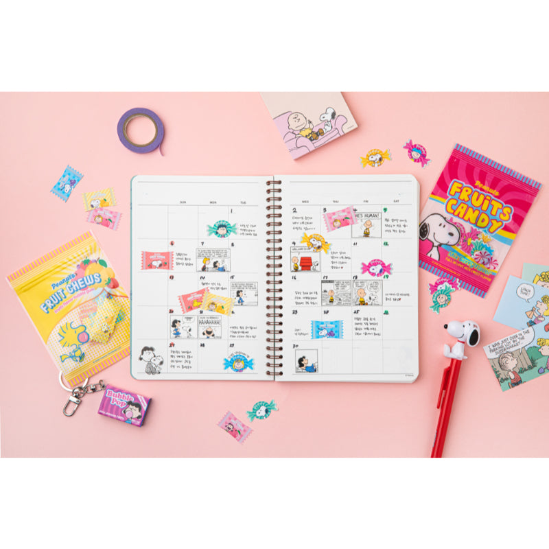 Peanuts x 10x10 - Snoopy Market Sticker Set