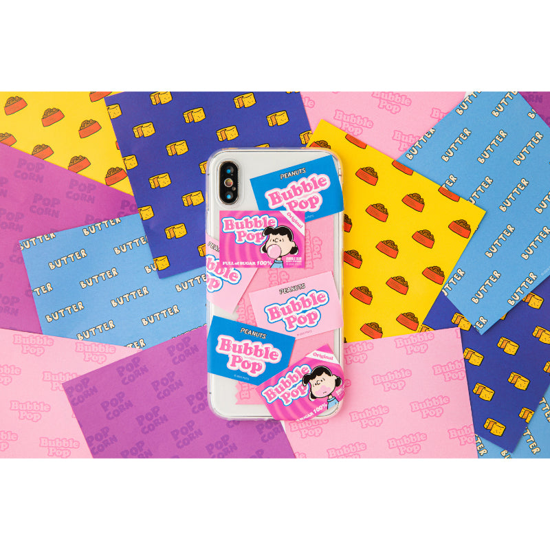 Peanuts x 10x10 - Snoopy Market Sticker + Mini Pattern Paper Set