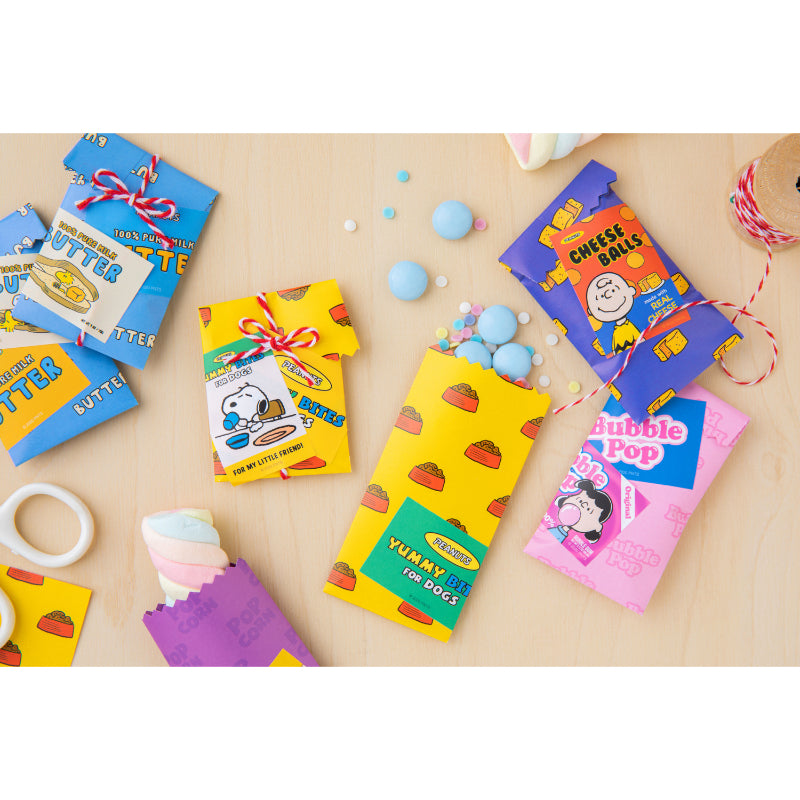 Peanuts x 10x10 - Snoopy Market Sticker + Mini Pattern Paper Set