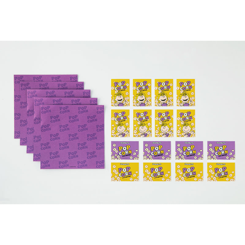 Peanuts x 10x10 - Snoopy Market Sticker + Mini Pattern Paper Set