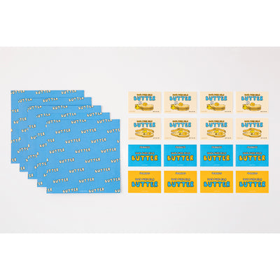 Peanuts x 10x10 - Snoopy Market Sticker + Mini Pattern Paper Set