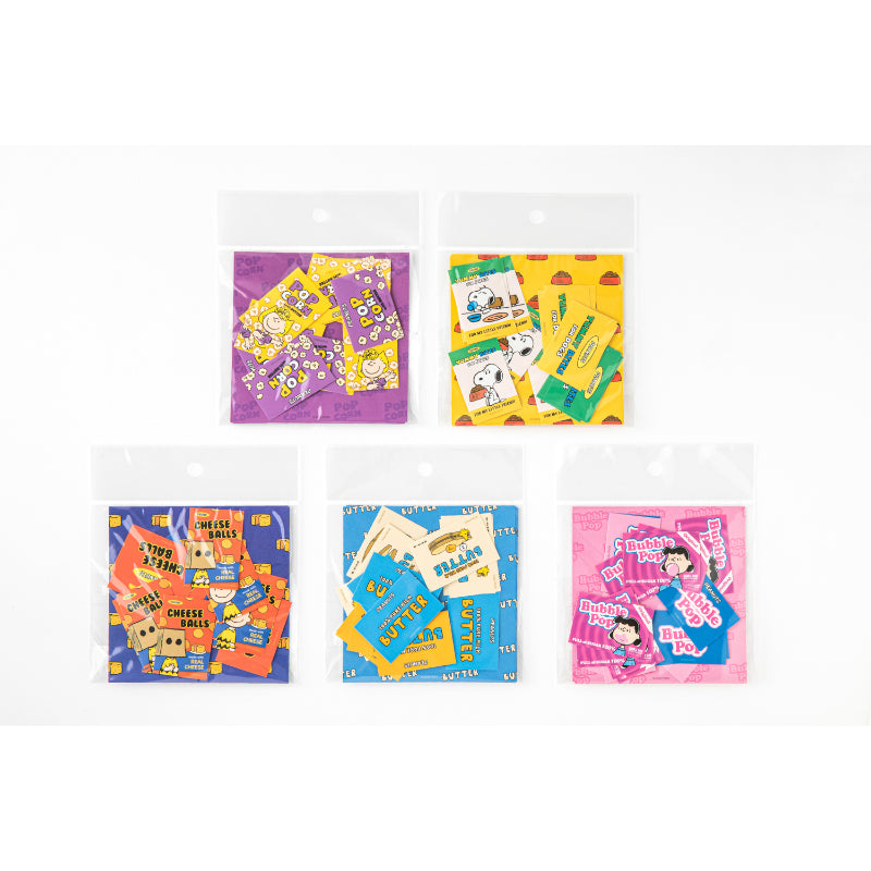 Peanuts x 10x10 - Snoopy Market Sticker + Mini Pattern Paper Set