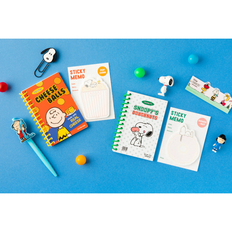 Peanuts x 10x10 - Snoopy Market Mini Note + Note Set