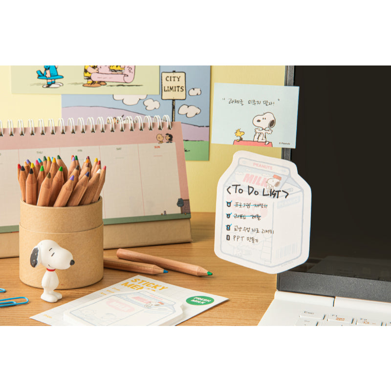 Peanuts x 10x10 - Snoopy Market Mini Note + Note Set
